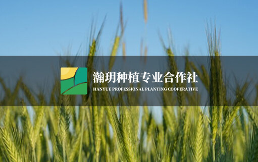農業種植合作社/農場網站建設案例 - 瀚玥種植專業合作社