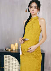 黄旗袍