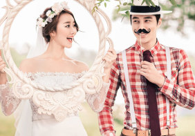 从韩版婚纱照图片我们可以学到什么