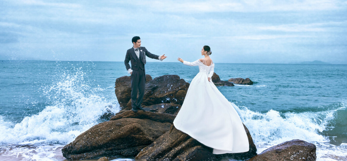 深圳玫瑰海岸婚紗攝影基地