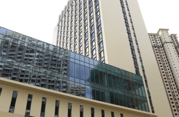 福安东百城酒店玻璃、铝单板幕墙