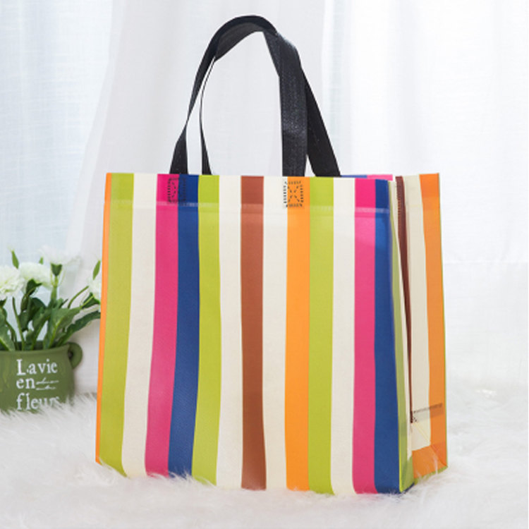 Eco-Friendly-Striped-Reusable-Shopping-Bags-Recycling