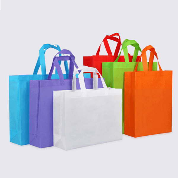 Custom Size 100% Eco-friendly Blank Non Woven Tote Carry Bags Eco Friendly For Shopping