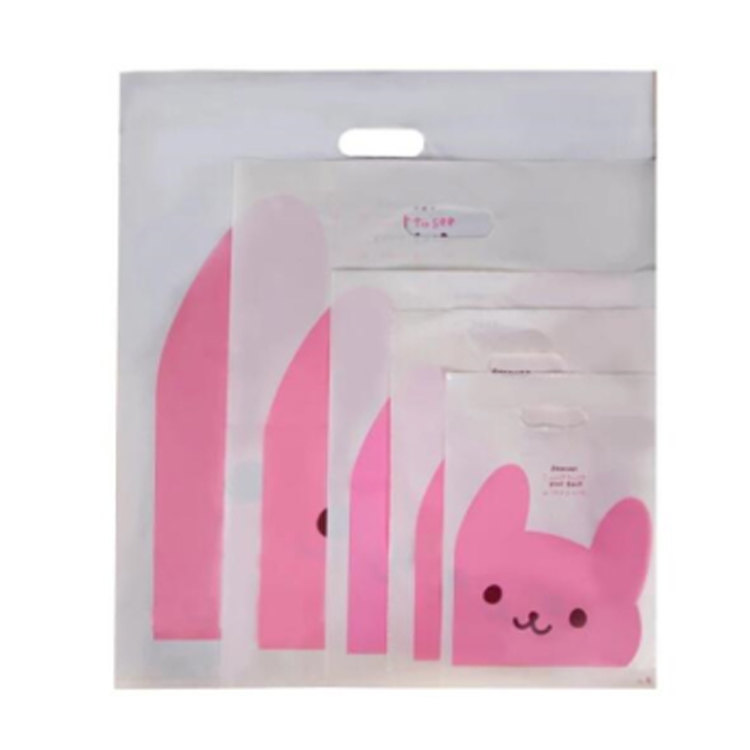 Cute-Pink-Cartoon-Rabbit-Die-Cut-Plastic