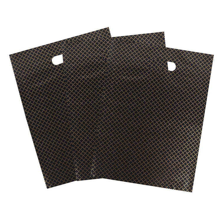 100-Biodegradable-Black-Plastic-Die-Cut-Bags