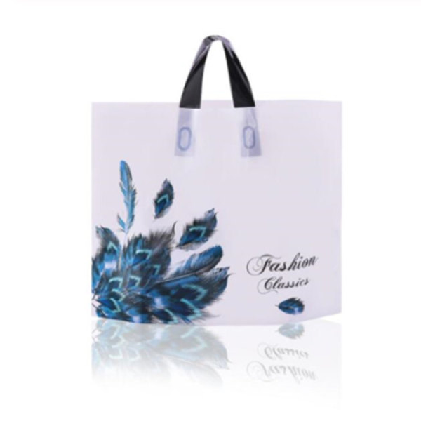 Add to CompareShare Customized Logo Private Label Plastic Reusable Shopping Bags Recycled With Handle