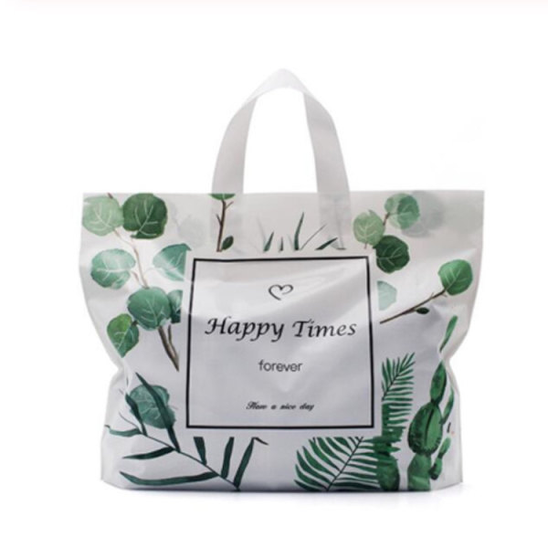 High Quality Wholesale Custom Plastic Carry Gift Bags Price With Logo Print