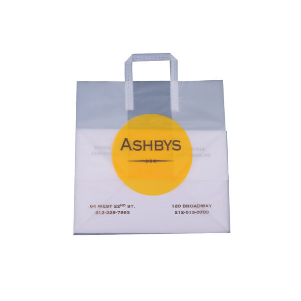 Cambodia Factory Heavy Duty Custom Logo Printing Plastic Bag Promotion Shopping Bag