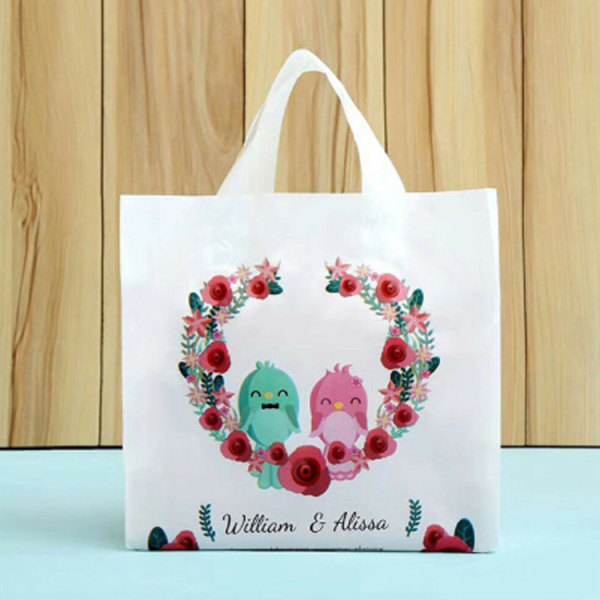 Eco-Friendly Fashion Cartoon Portable Folding Reuse Cute Animal Shopping Bag