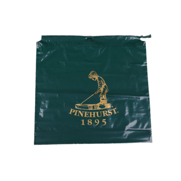 Wholesale Customized Logo Printed Plastic Drawstring Laundry Bag