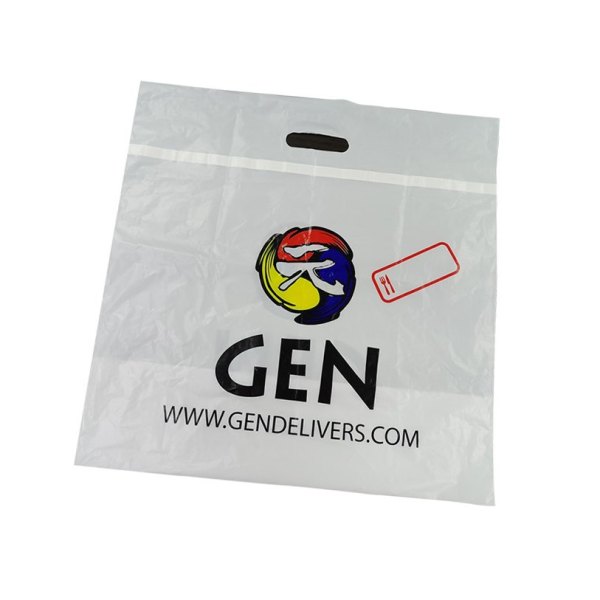 New Arrival Proof Perfect Printing Takeaway Plastic Tamper Evident Bags