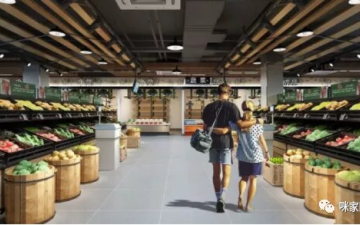 咪家園協助新城菜市場舊貌換新顏，實現智能化升級