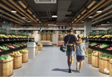 咪家園協助新城菜市場舊貌換新顏，實現智能化升級