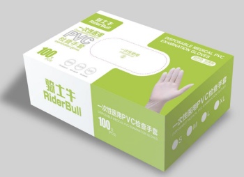 Disposable medical PVC examination gloves