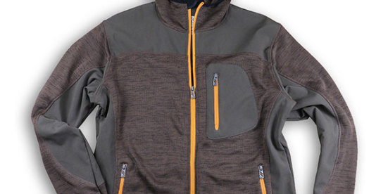 S4160-brown softshell jacket