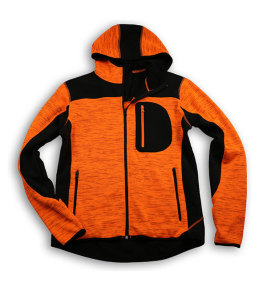 S4160-orange Softshell jacket