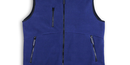 S3002-blue Fleece Vest