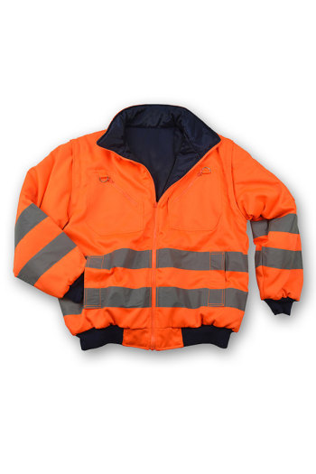 S9036-orange Winter protection jacket​