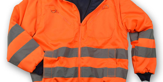 S9036-orange Winter protection jacket​