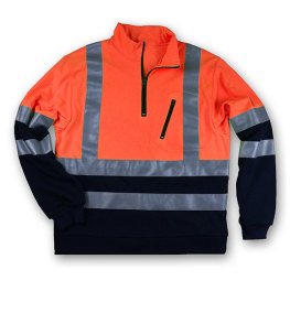 S6428 Hivi orange sweater
