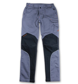 S7032-Stretch trousers in light grey