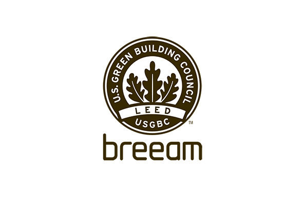 LEED（美国绿色建筑物标准）和 BREEAM（英国建筑研究院绿色建筑评估体系）