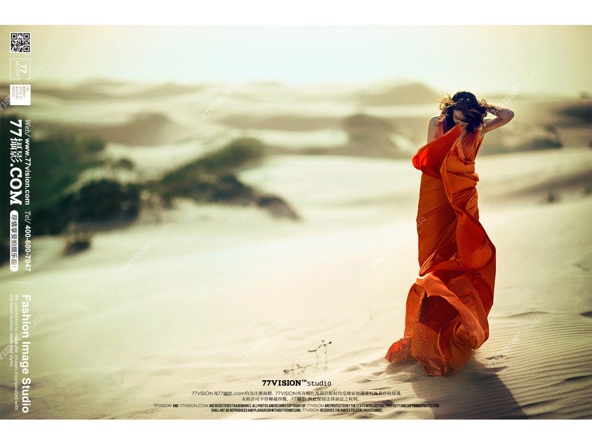 【揭秘克洛伊美学】五十一期 青海沙漠震撼旅拍婚纱照_克洛伊全球旅拍