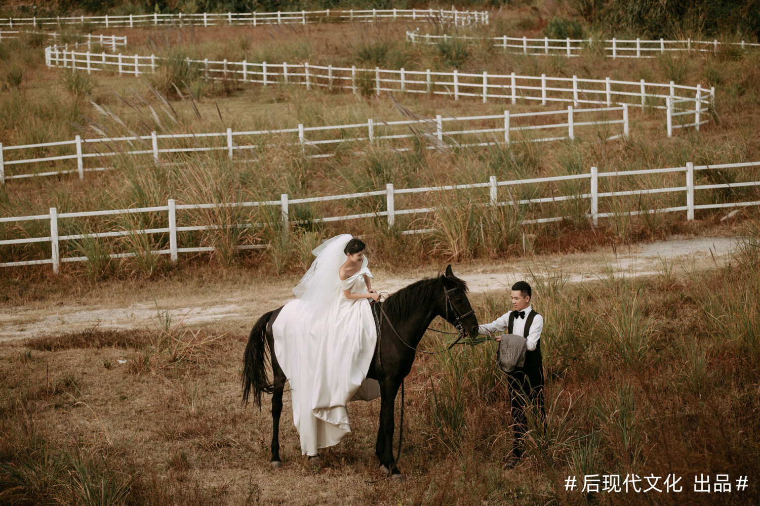 我的森系骑马婚纱照氛围感绝了出片率 - 哔哩哔哩